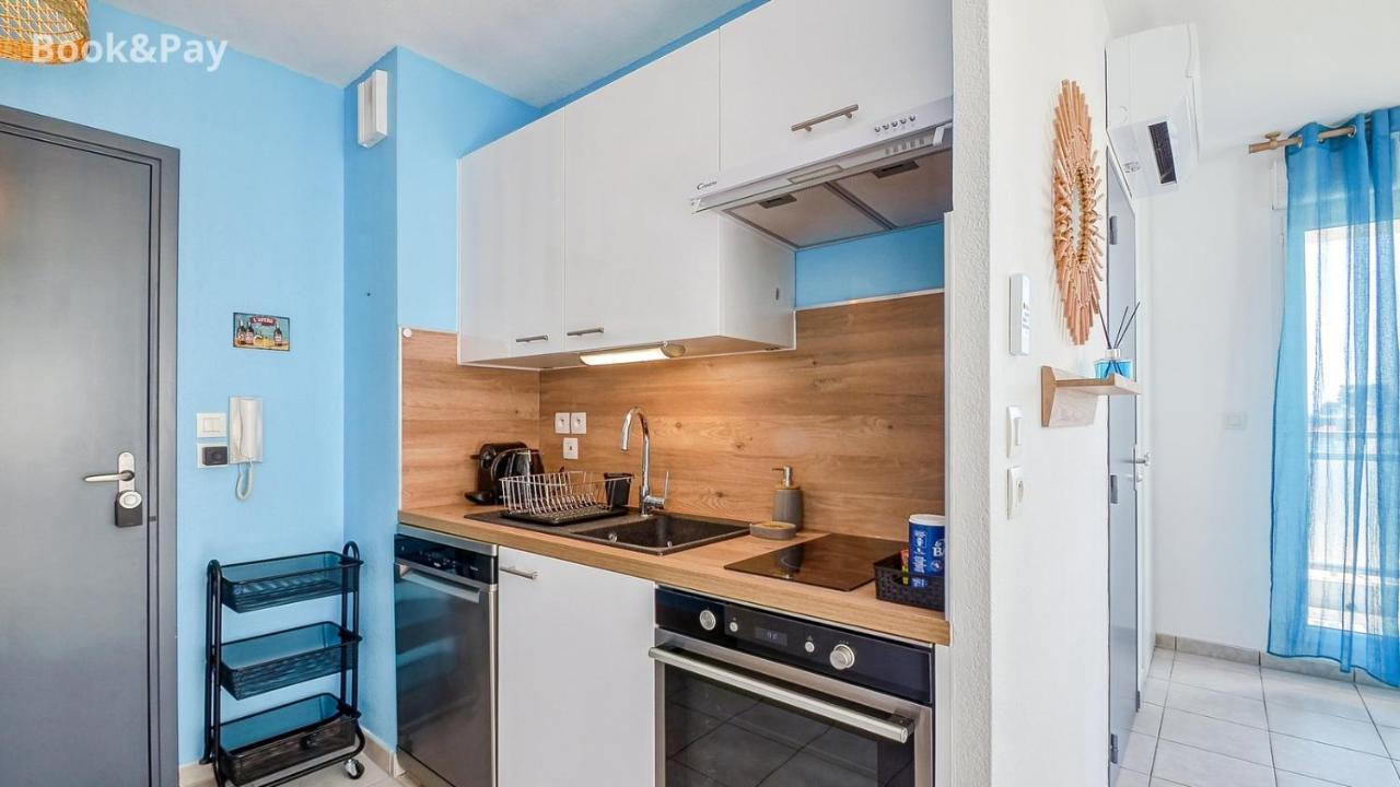 Les Alouettes Studio Avec Terrasse, Garage Et Piscine La Ciotat Luaran gambar