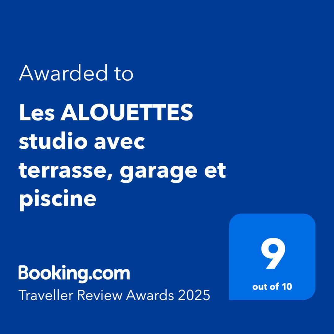 Les Alouettes Studio Avec Terrasse, Garage Et Piscine La Ciotat Luaran gambar